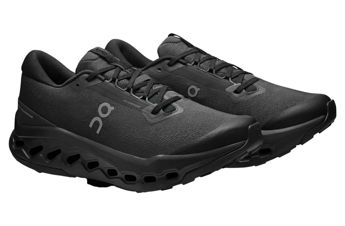 On Cloudsurfer Trail 2 Waterproof Black