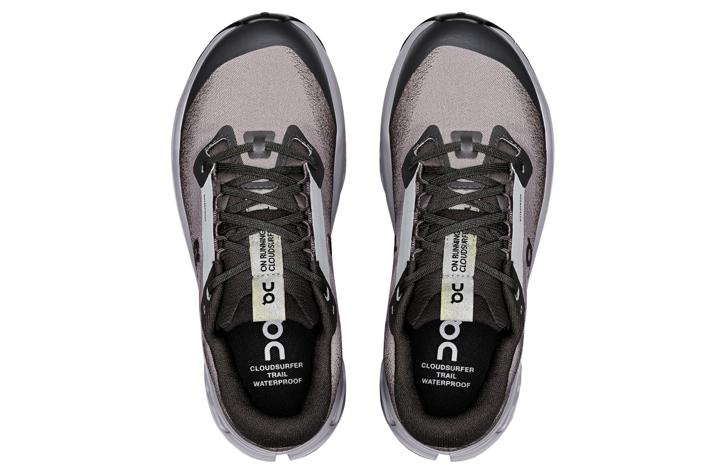 On Cloudsurfer Trail 2 Waterproof WMNS Black / Lilac