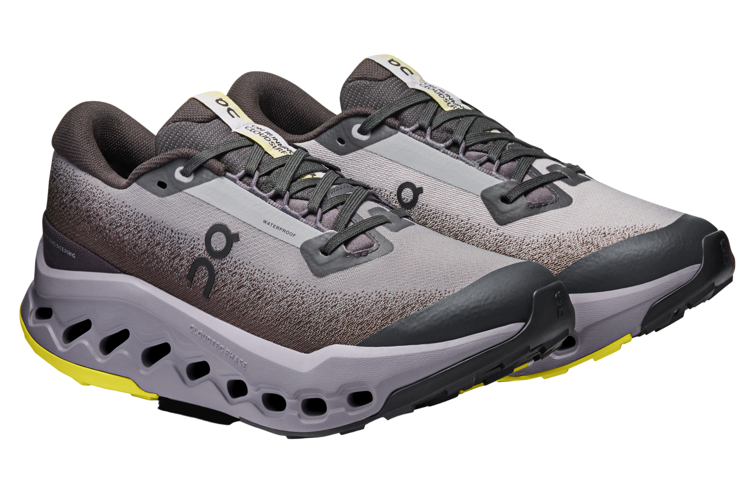 On Cloudsurfer Trail 2 Waterproof WMNS Black / Lilac