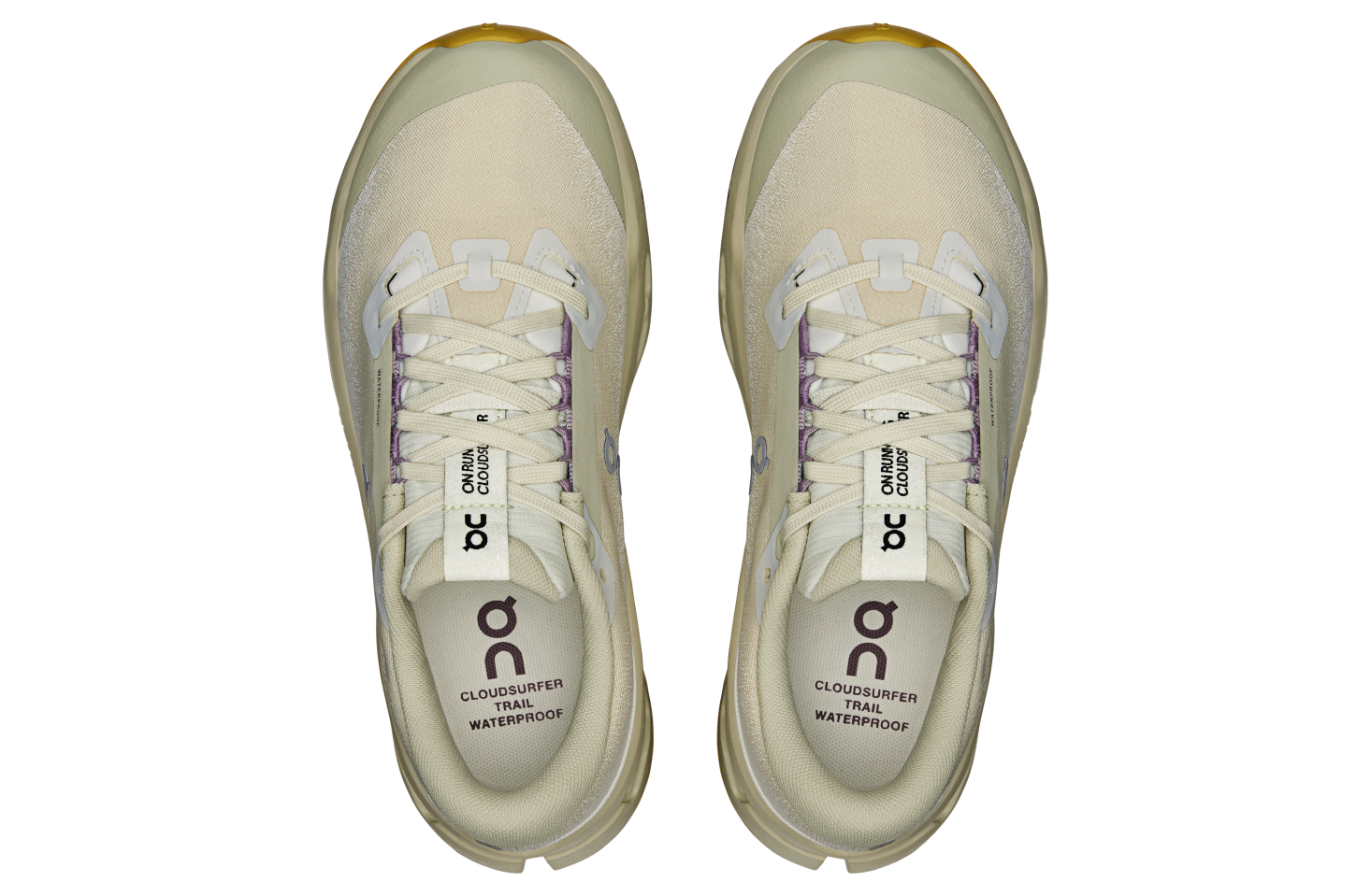 On Cloudsurfer Trail 2 Waterproof WMNS Ghost / Chalk