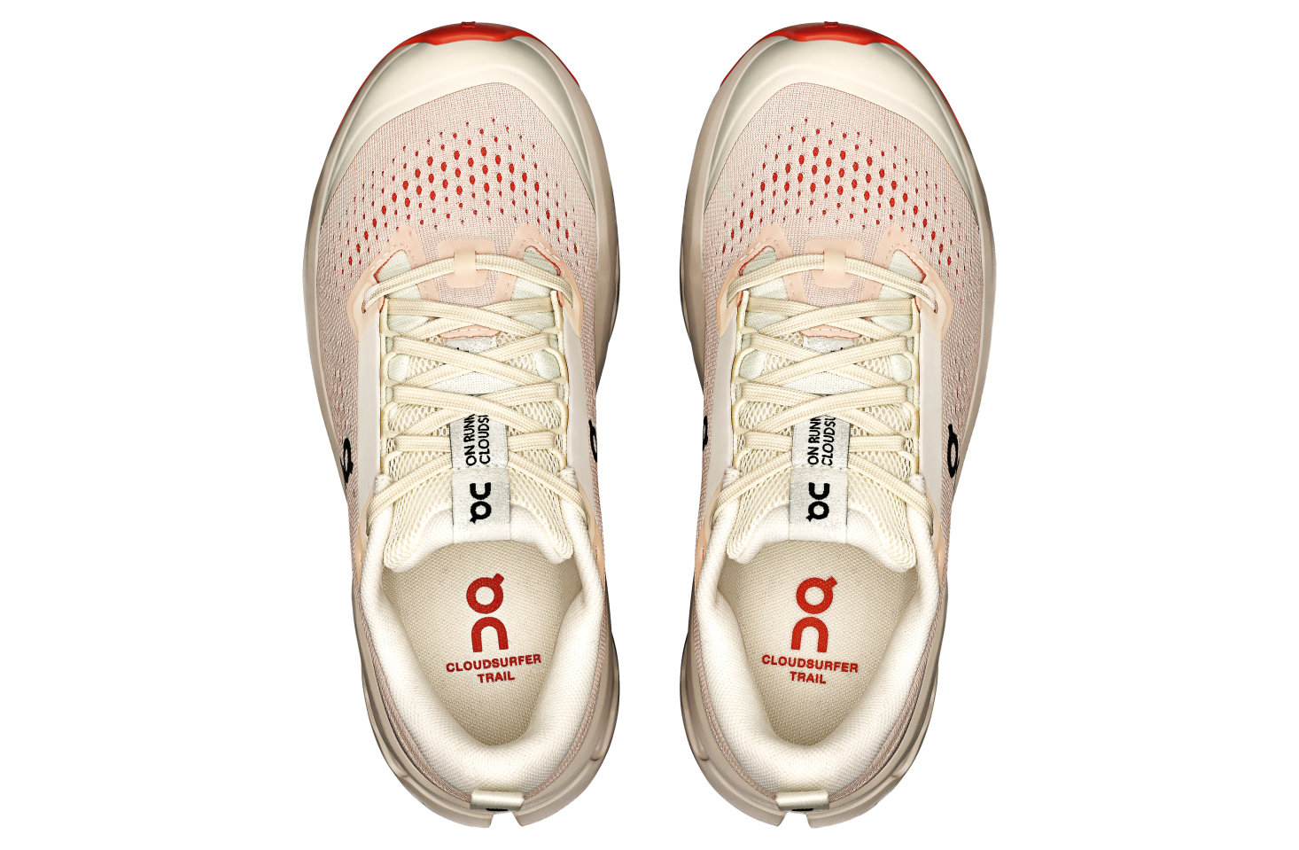 On Cloudsurfer Trail 2 WMNS Ivory / Salmon