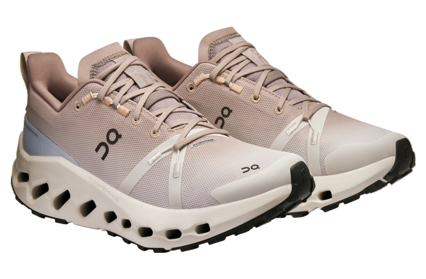 On Cloudsurfer Trail Waterproof WMNS Desert / Wolf