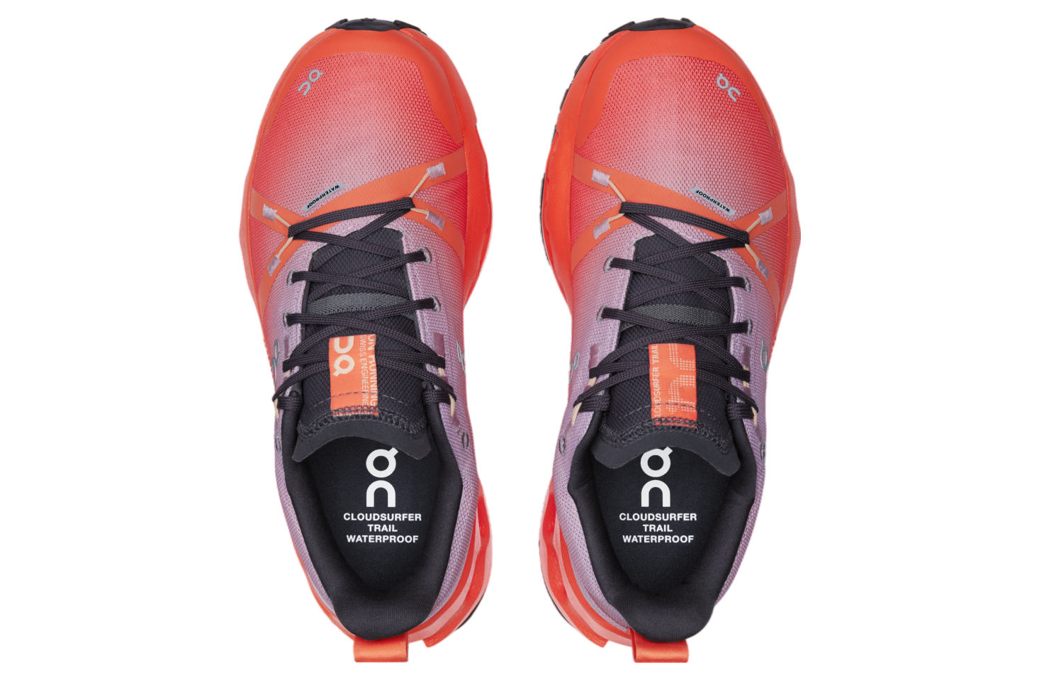 On Cloudsurfer Trail Waterproof WMNS Mauve / Flame