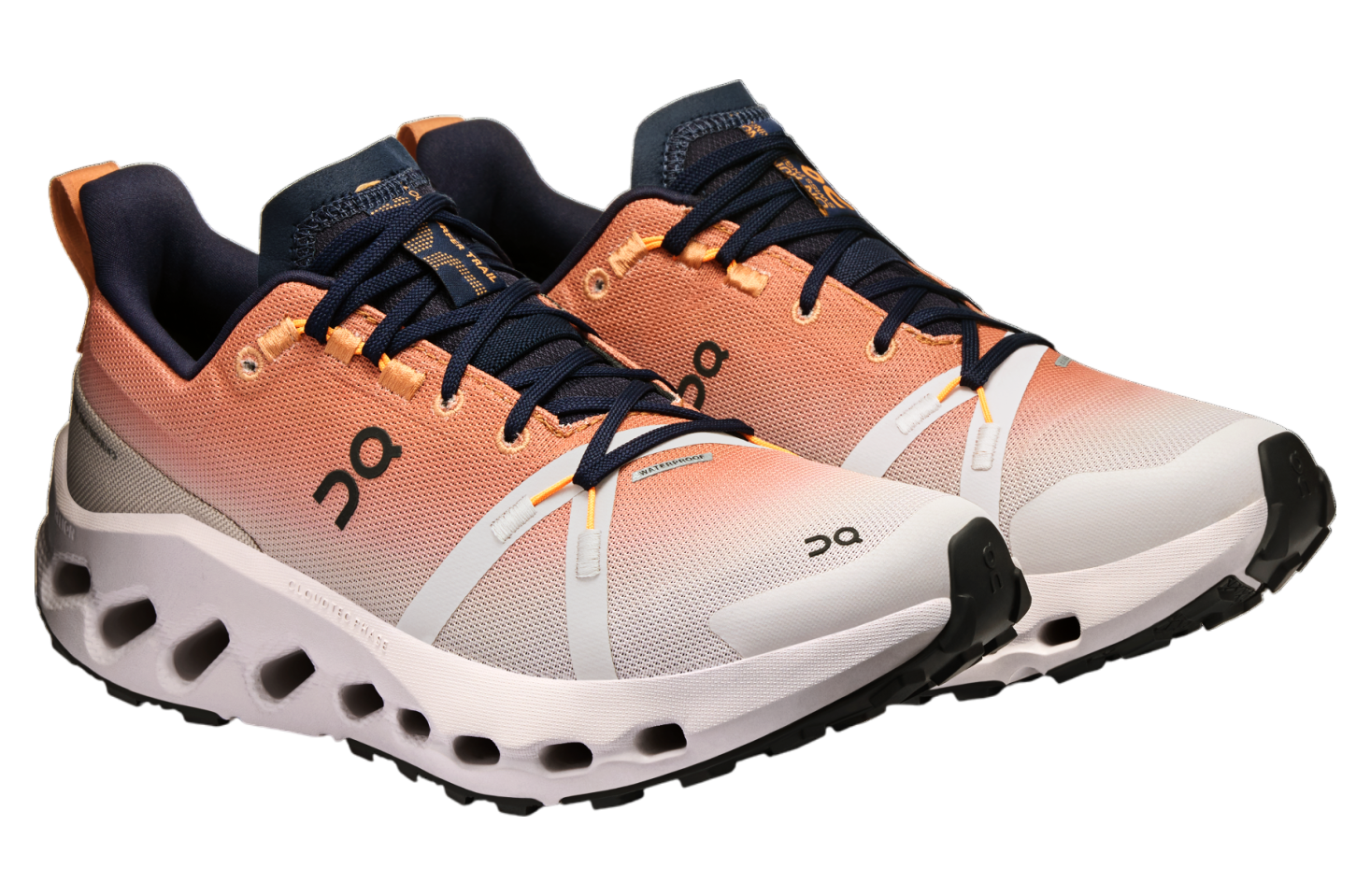 On Cloudsurfer Trail Waterproof WMNS Sandstone / Silver