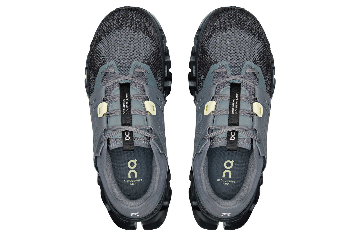 On Cloudswift Amp Stone / Black