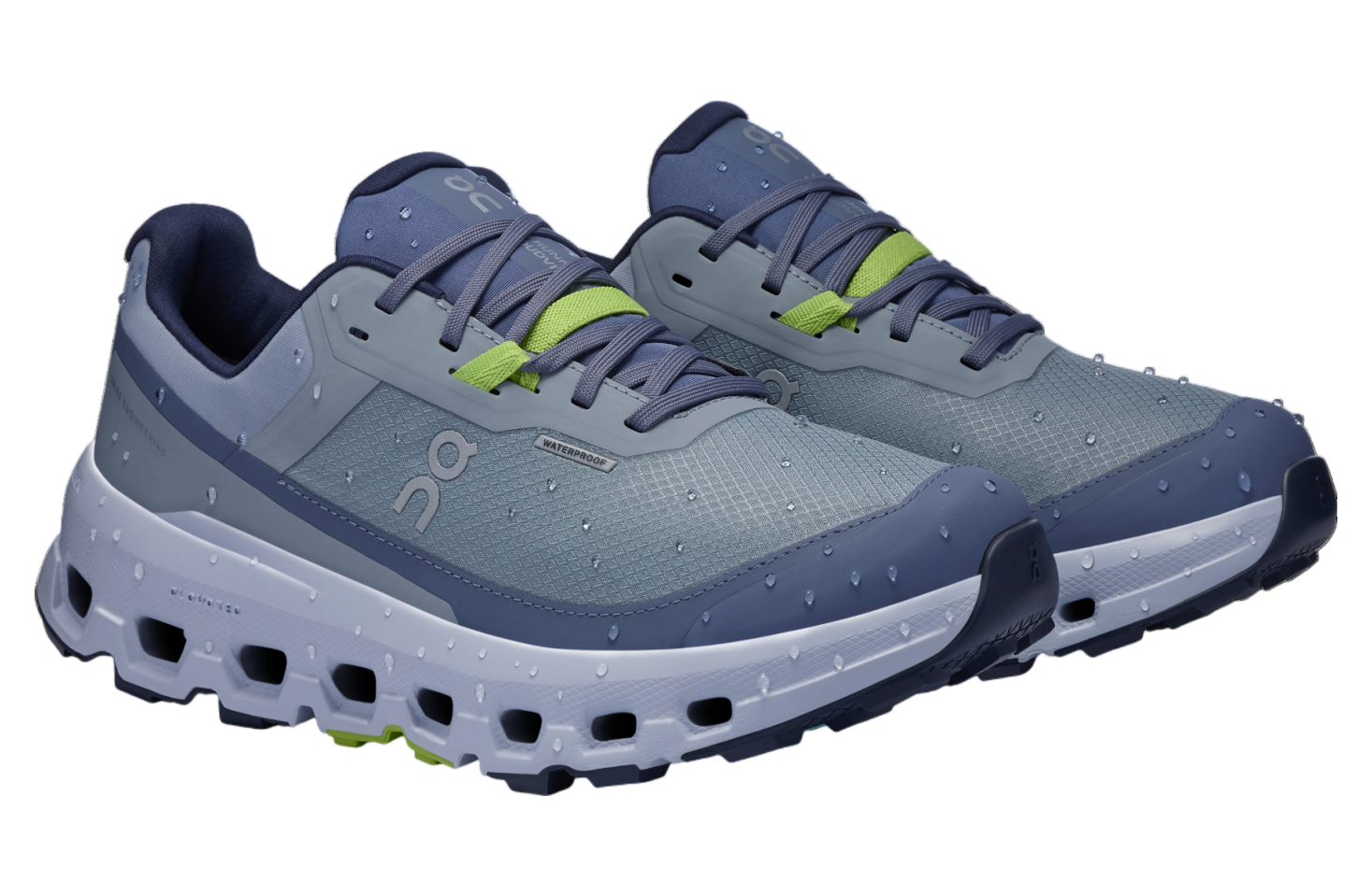 On Cloudvista 2 Waterproof WMNS Mist / Heather