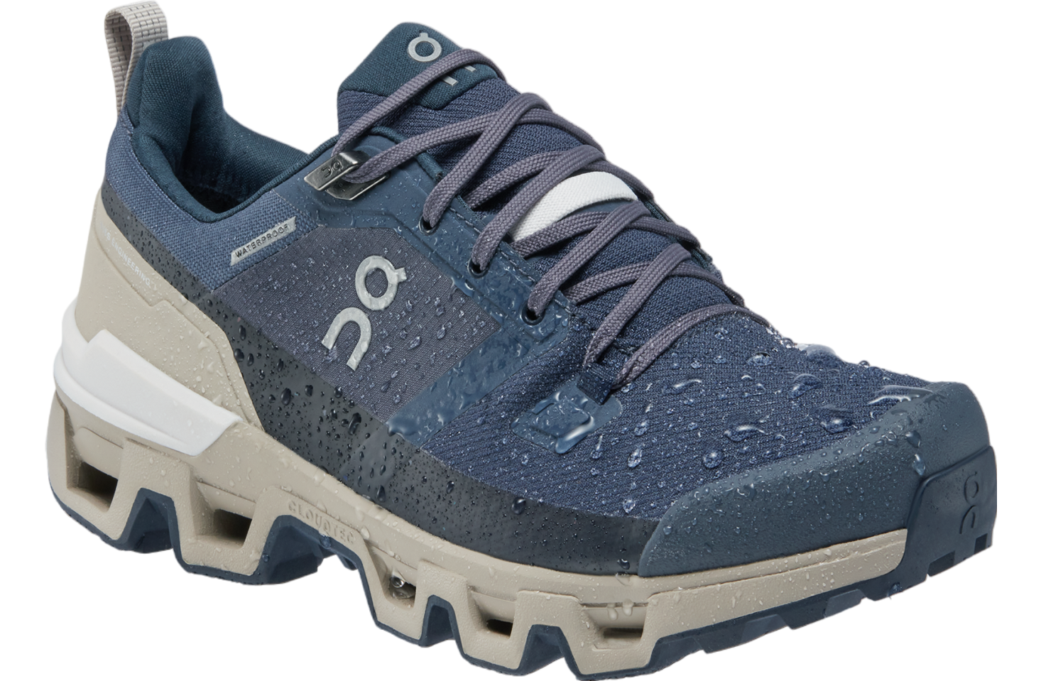 On Cloudwander Waterproof WMNS Navy / Desert