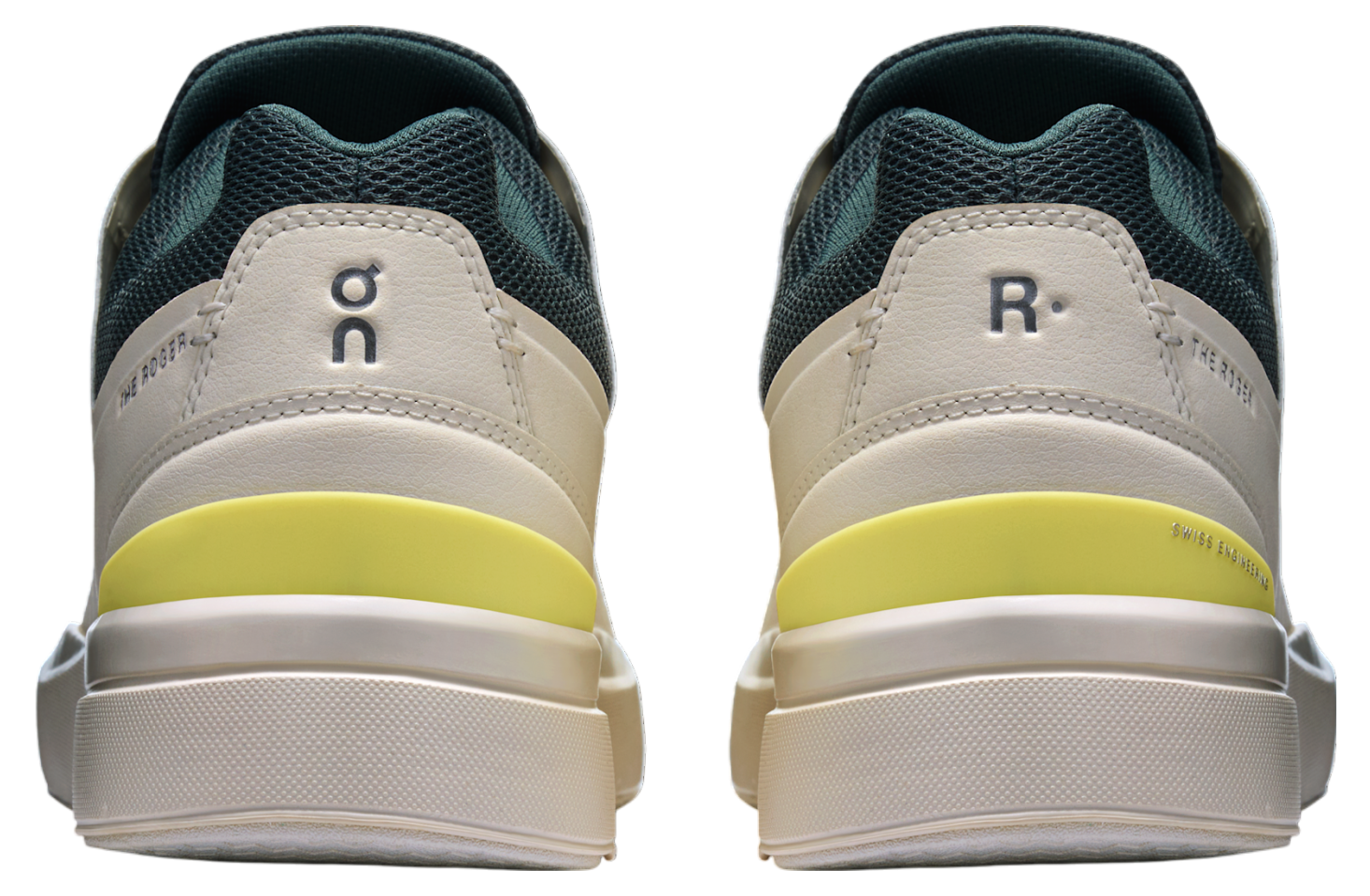 On The Roger Advantage Ivory / Evergreen