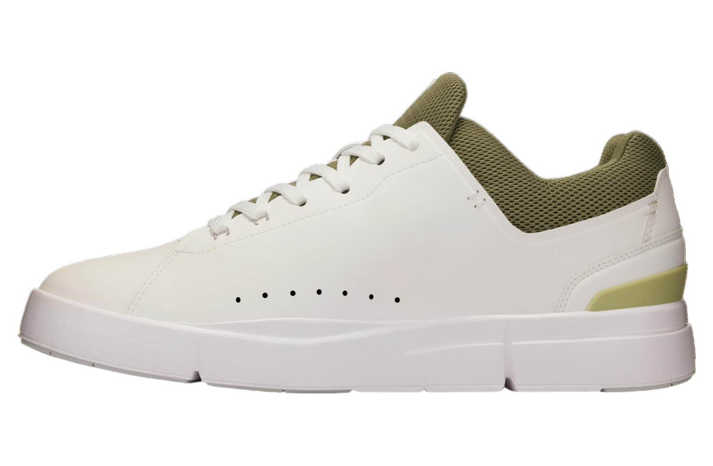 On The Roger Advantage White / Olive