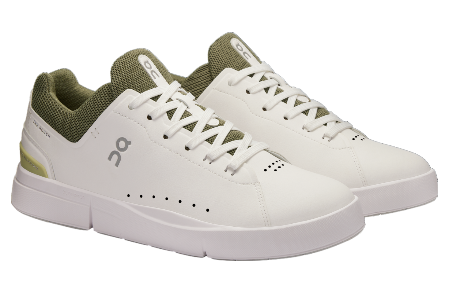 On The Roger Advantage White / Olive