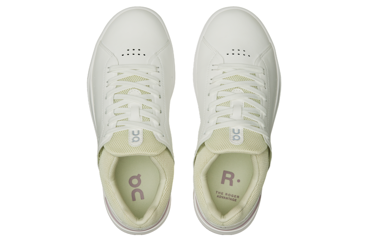 On The Roger Advantage WMNS White / Mauve