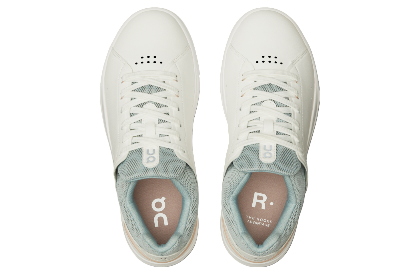 On The Roger Advantage WMNS White / Rosehip