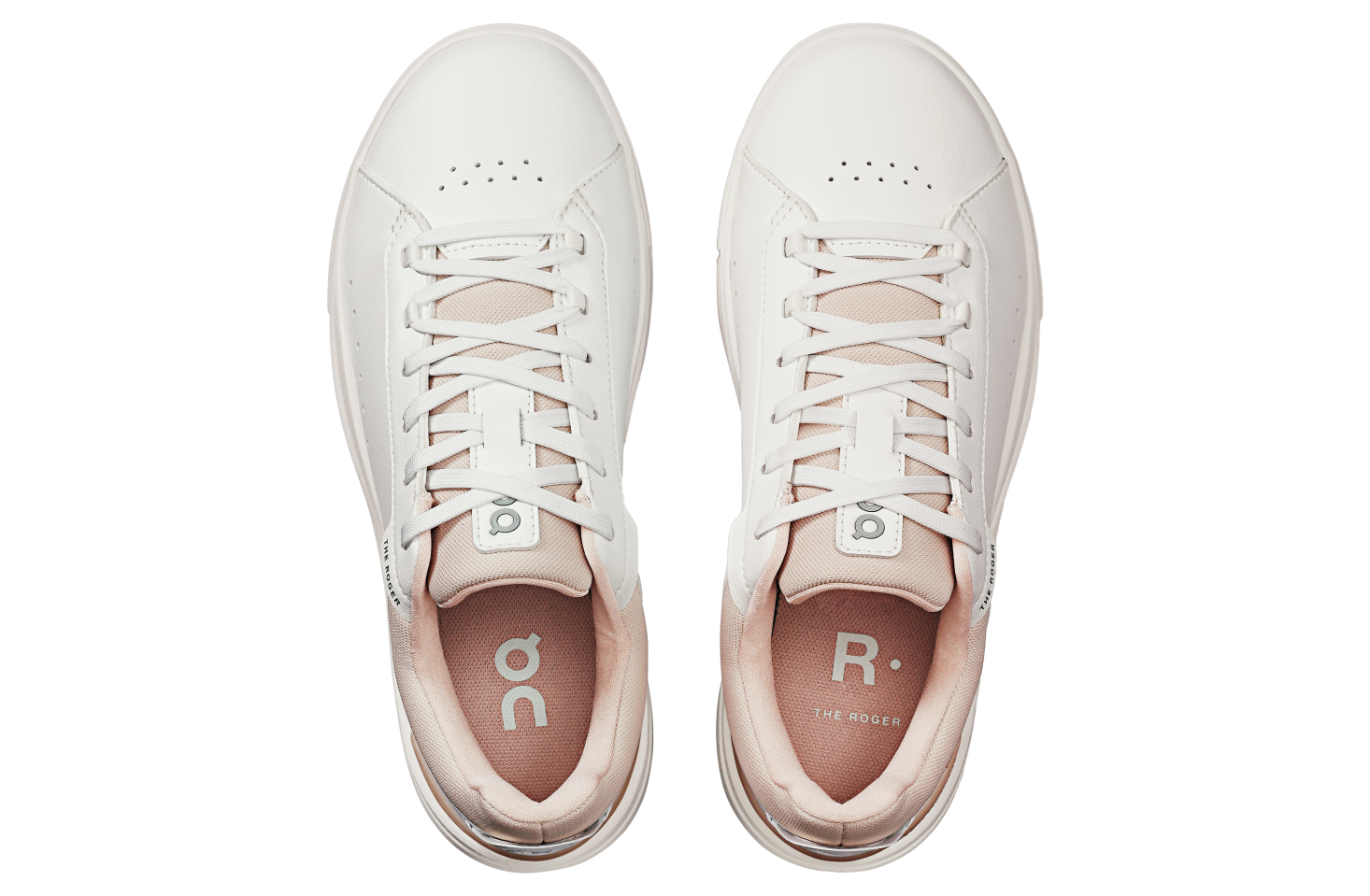 On The Roger Advantage WMNS White / Rosehip / Rosehip