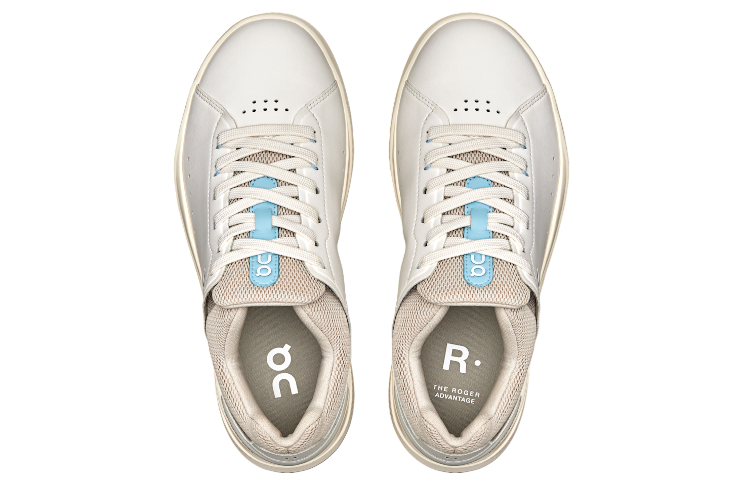 On The Roger Advantage WMNS White / Sand