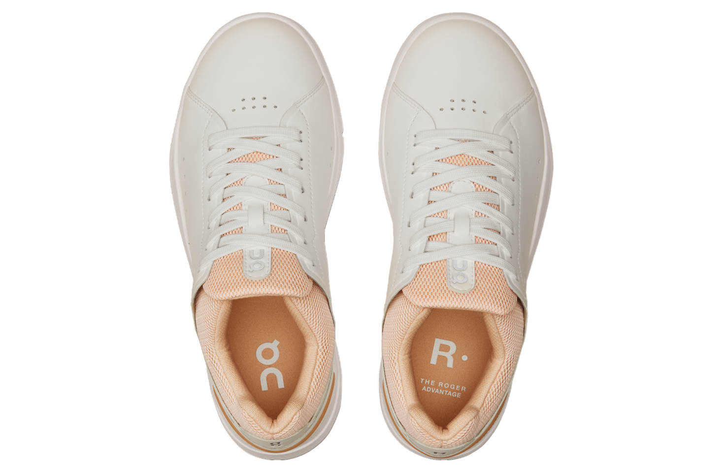 On The Roger Advantage WMNS White / Savannah