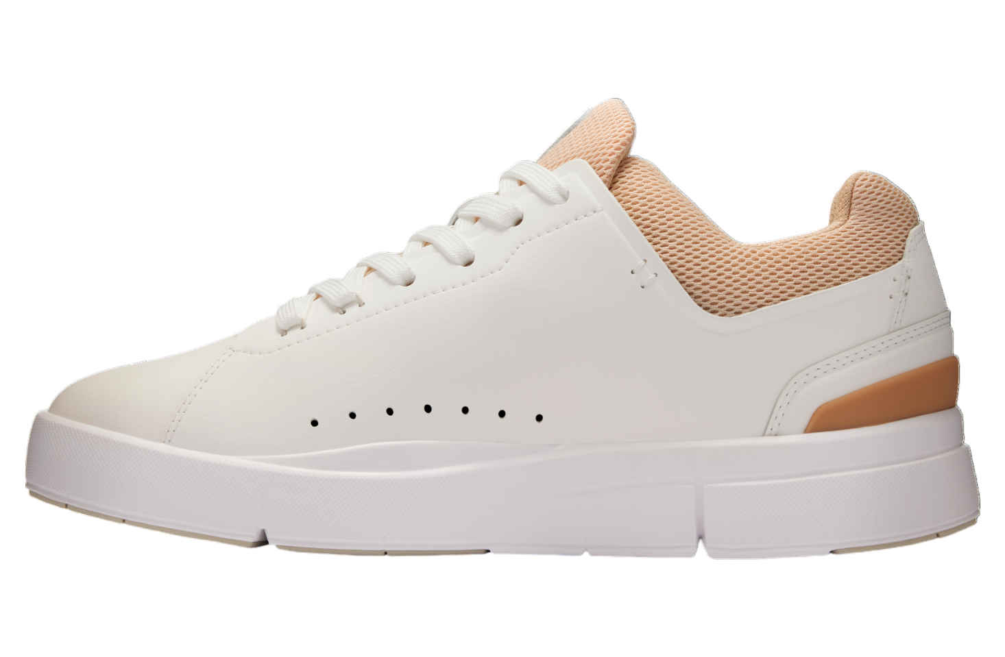 On The Roger Advantage WMNS White / Savannah