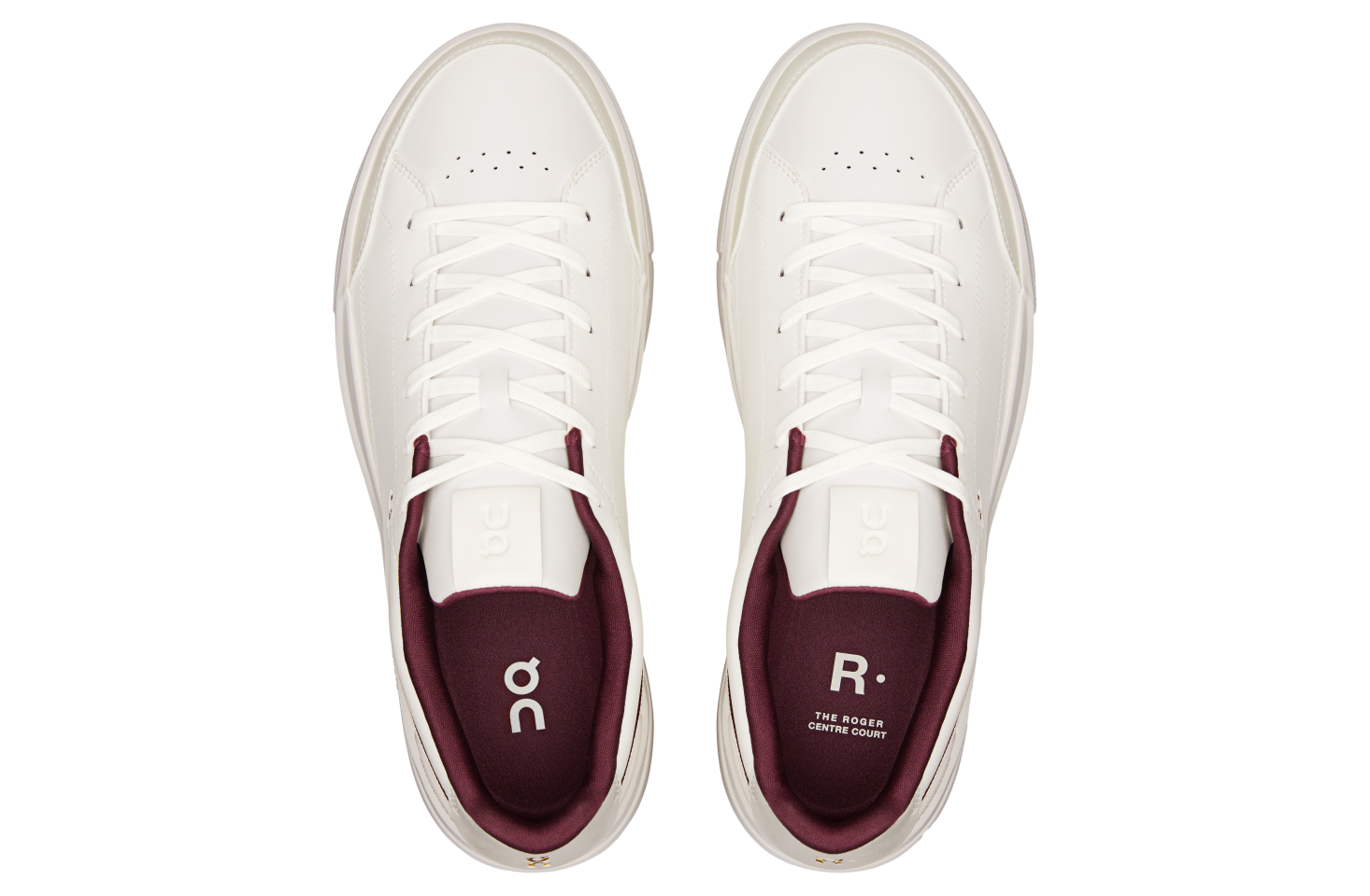On The Roger Centre Court Ivory / Maroon