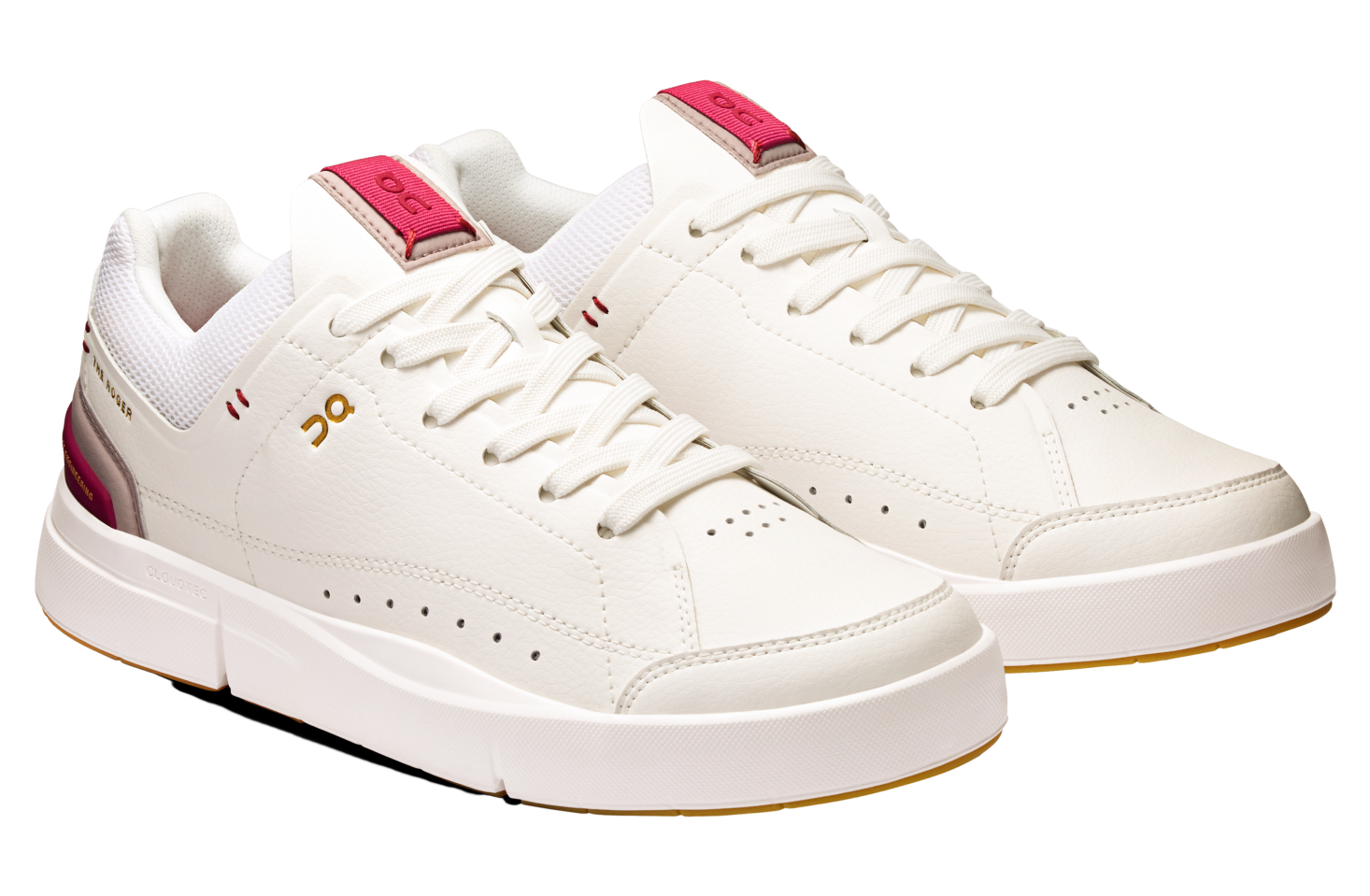On The Roger Centre Court WMNS White / Grenadine