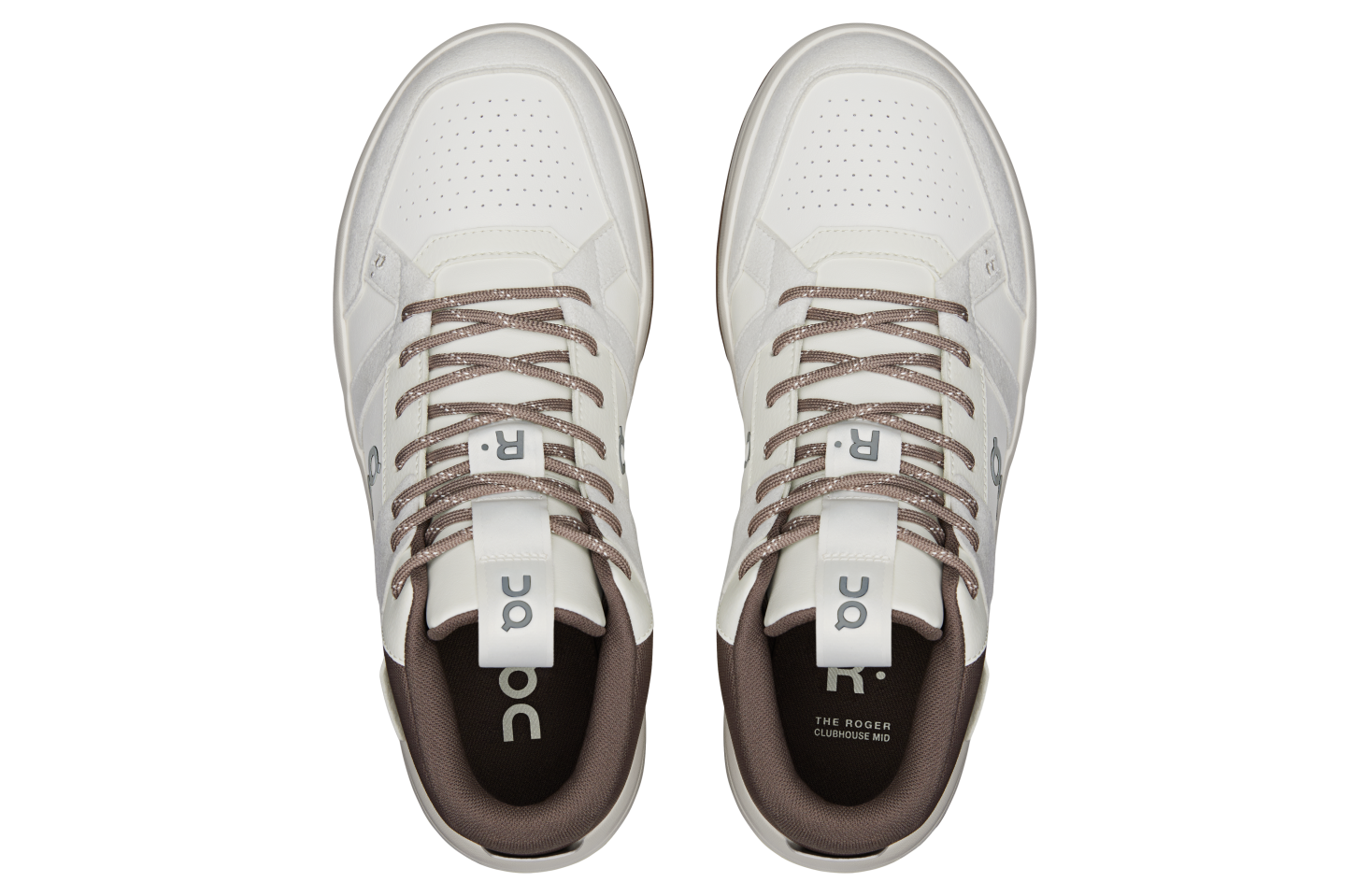 On The Roger Clubhouse Mid Ivory / Ash