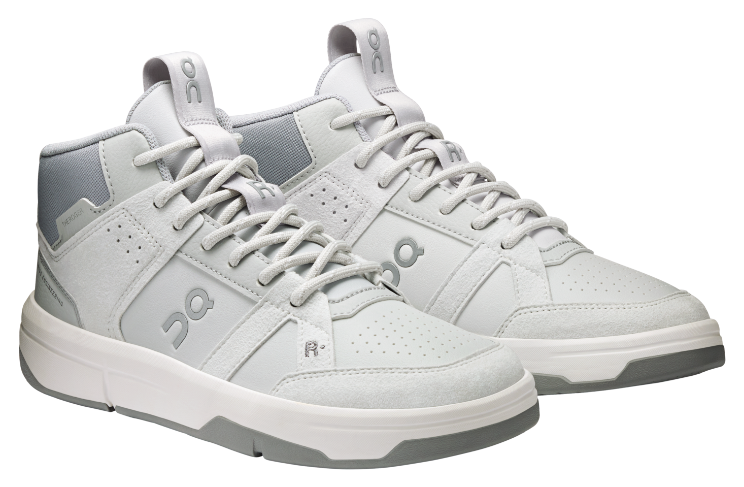 On The Roger Clubhouse Mid WMNS Glacier / Alloy