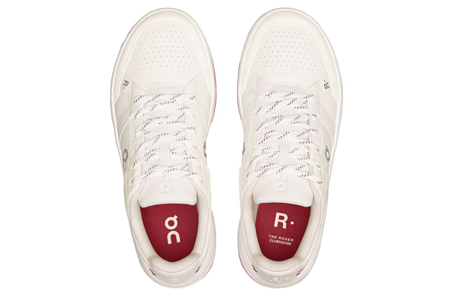 On The Roger Clubhouse White / Grenadine