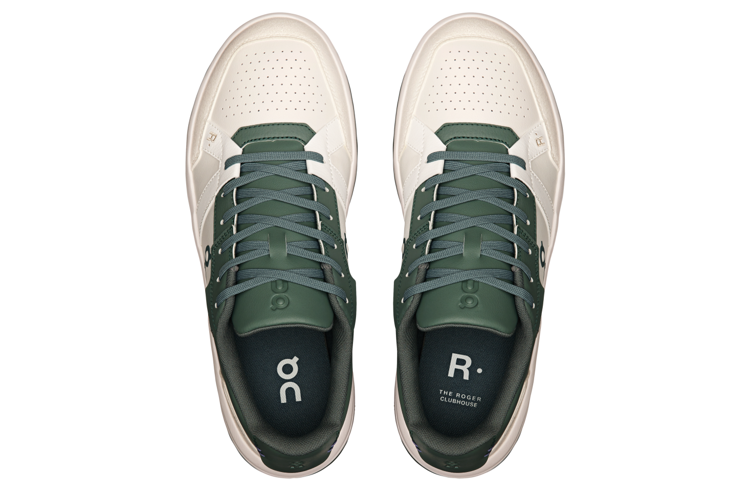 On The Roger Clubhouse White / Olive