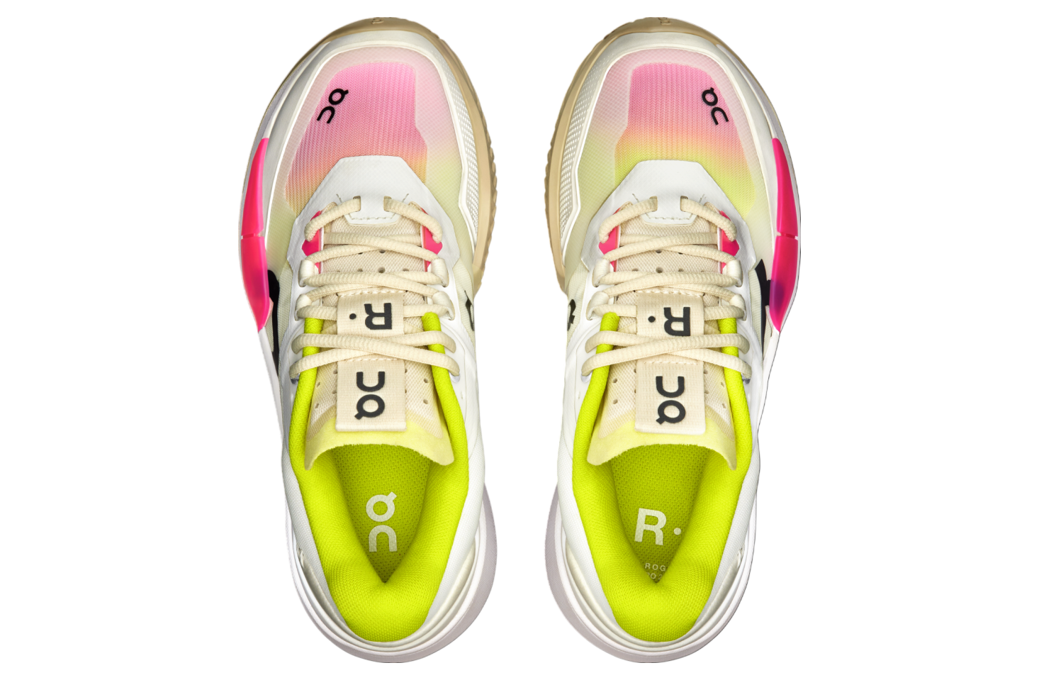 On The Roger Pro 2 WMNS White / Lime