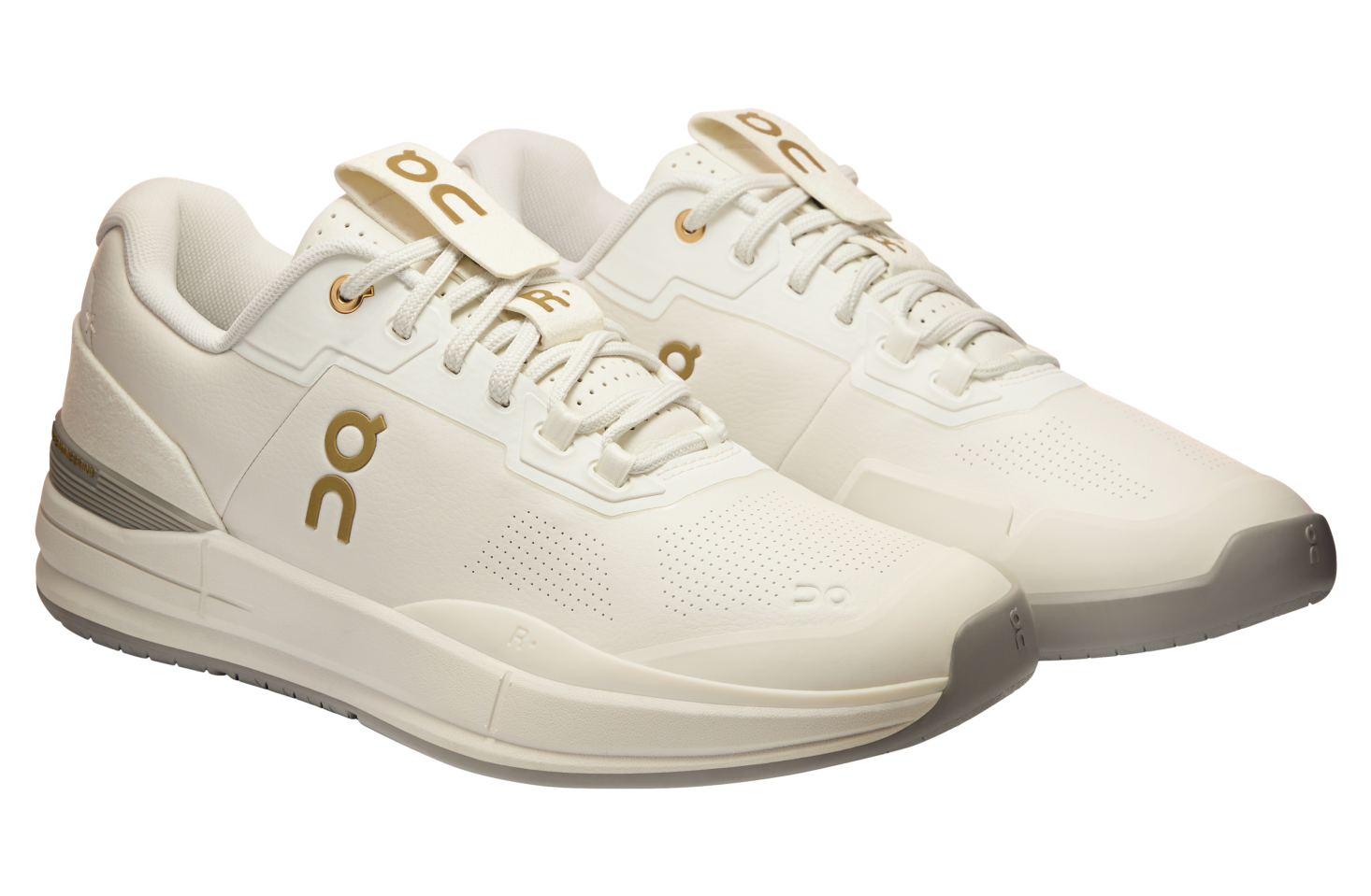 On The Roger Pro Ace Ivory / Fog