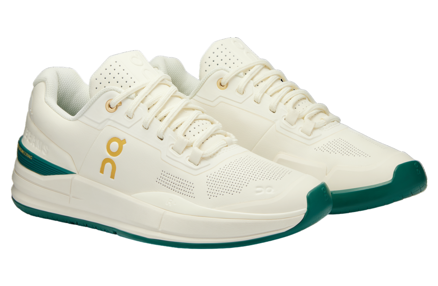 On The Roger Pro Beams WMNS Ivory / Evergreen