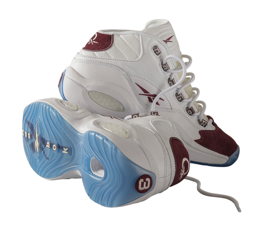 Packer x Reebok Question Mid Burgundy IE2152