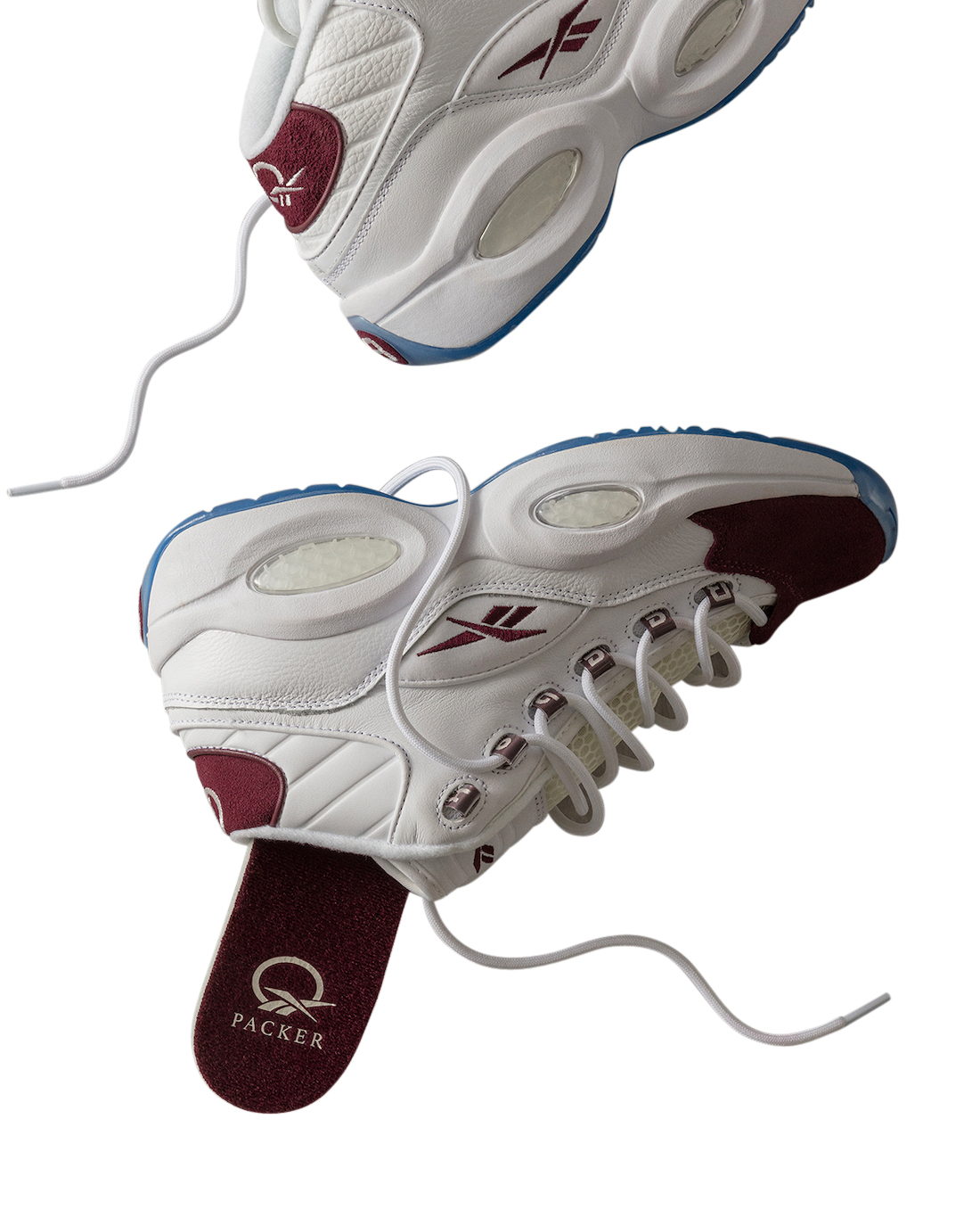 Packer x Reebok Question Mid Burgundy