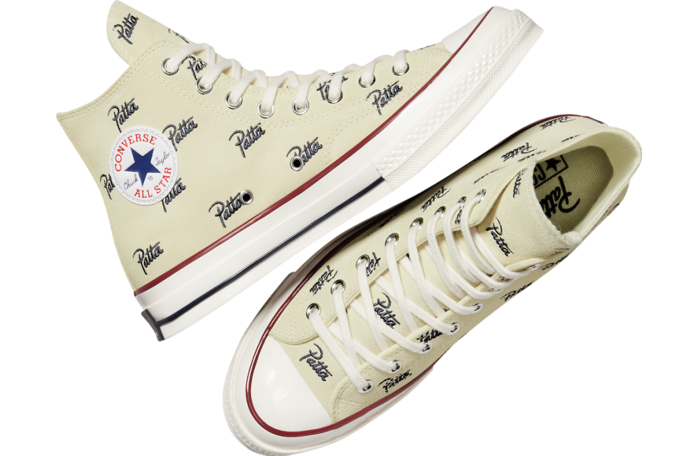 Patta x Converse Chuck 70 Natural Ivory / Insignia Blue