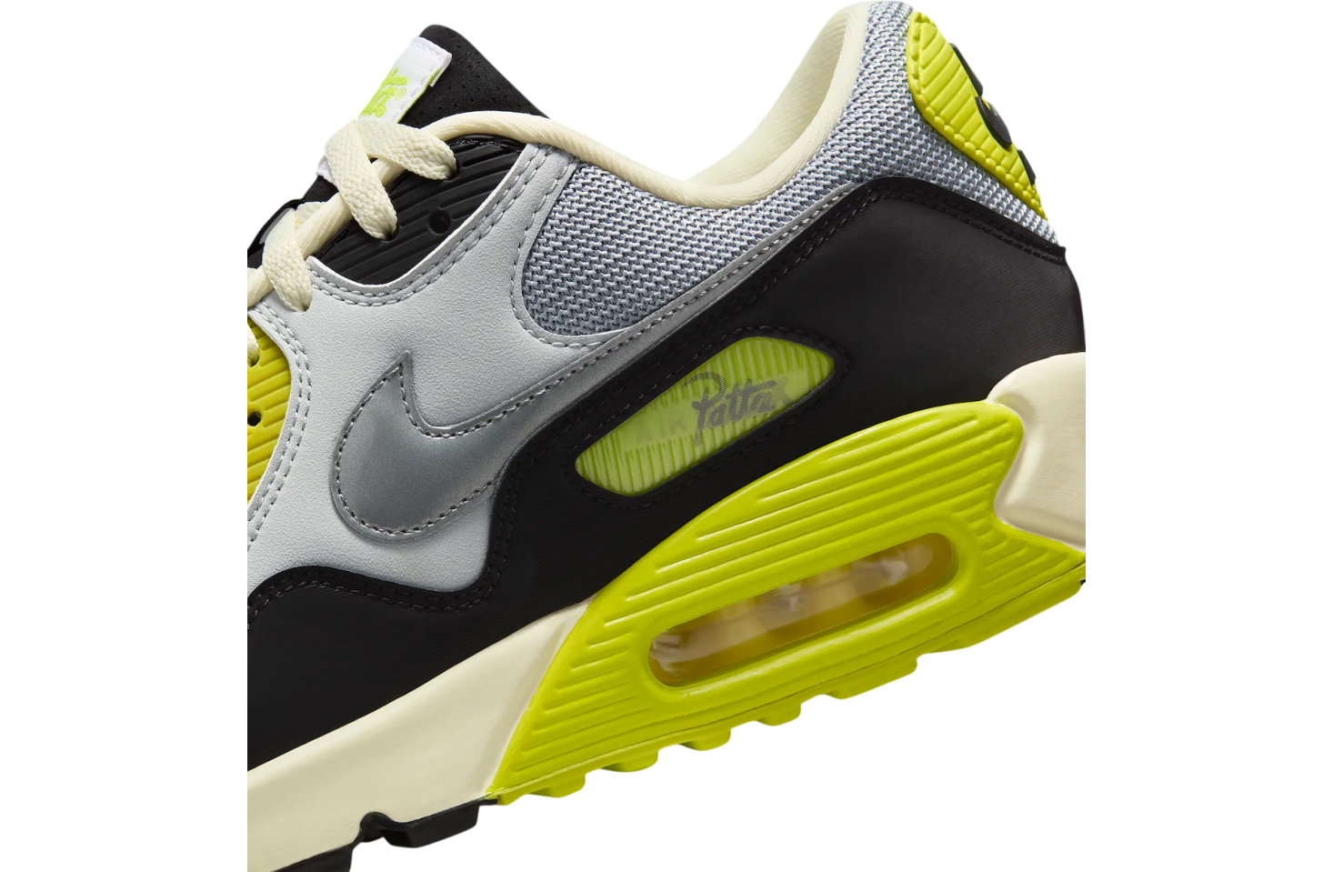 Patta x Nike Air Max 90 Waves Particle Grey / Cyber - Jul