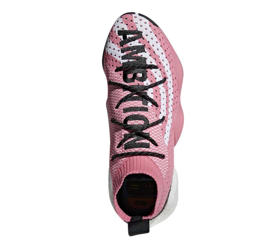 Pharrell x adidas Crazy BYW Ambition Chalk Pink G28183