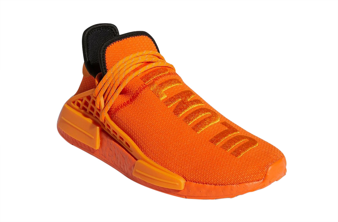 Pharrell x adidas NMD Hu Bright Orange GY0095