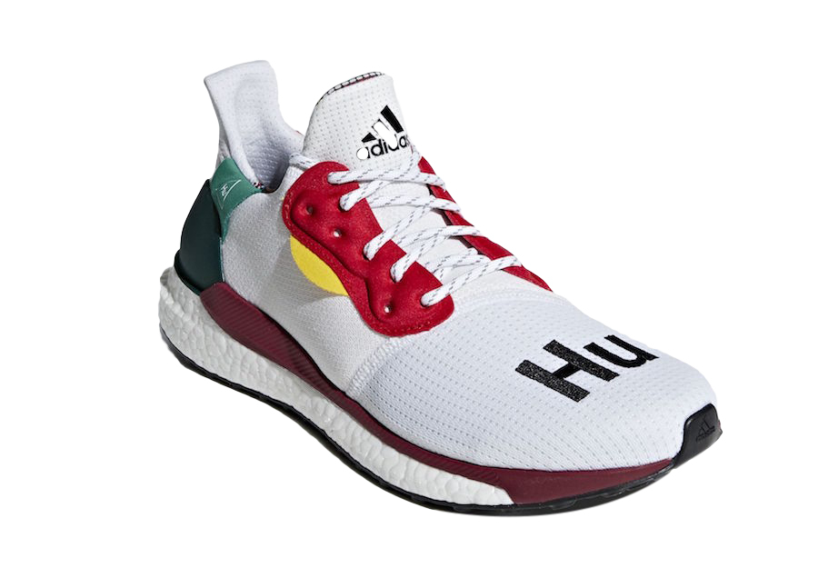 Pharrell x adidas Solar Hu Glide ST Footwear White