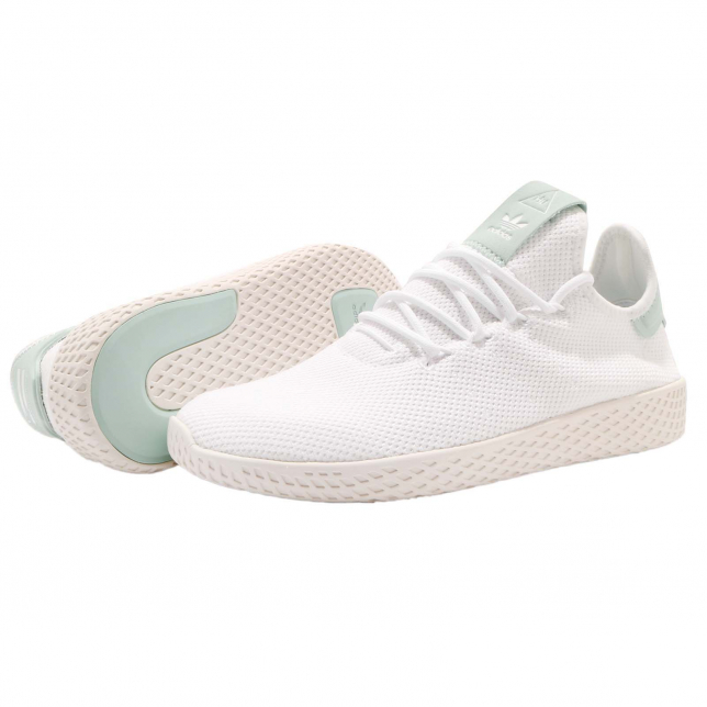 Pharrell x adidas Tennis Footwear White Green - May 2018 - CQ2168