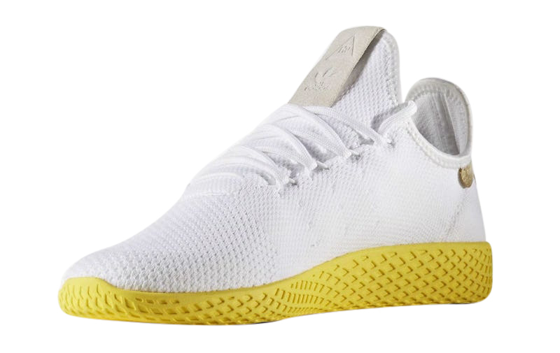 Pharrell x adidas Tennis Hu White Yellow BY2674