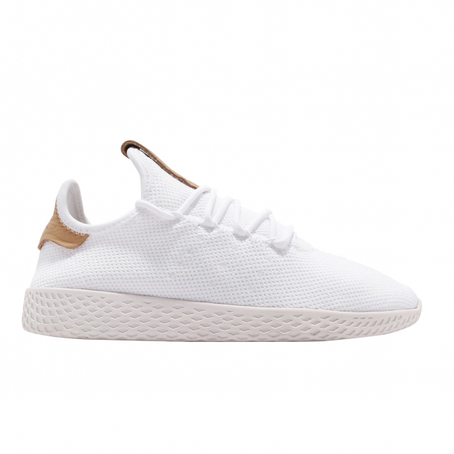 Pharrell x adidas WMNS Tennis Hu Footwear White Raw Sand