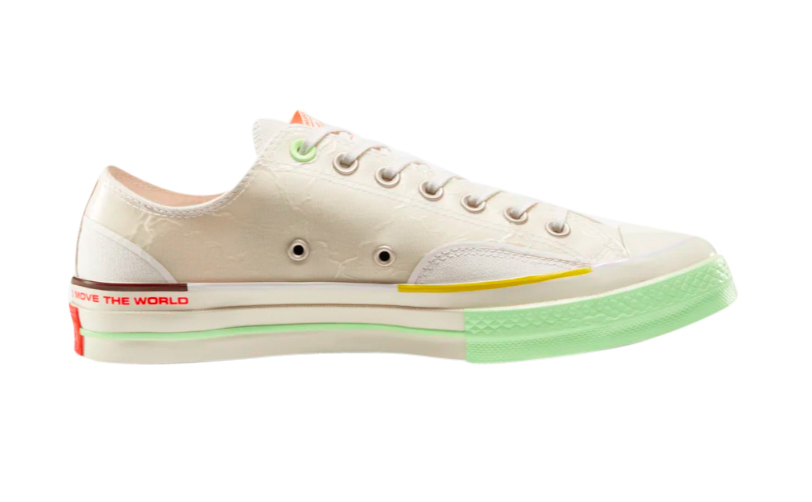 Pigalle x Converse Chuck 70 Ox White Barely Volt 165748C