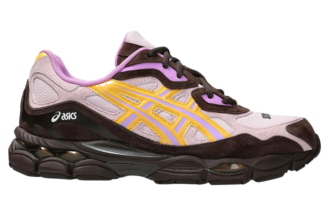 Pleasures x Asics Gel NYC Pink / Brown