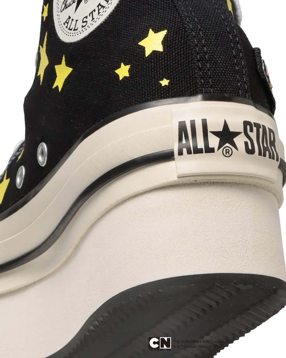 Powerpuff Girls x Converse All Star Chunky Line Hi Black