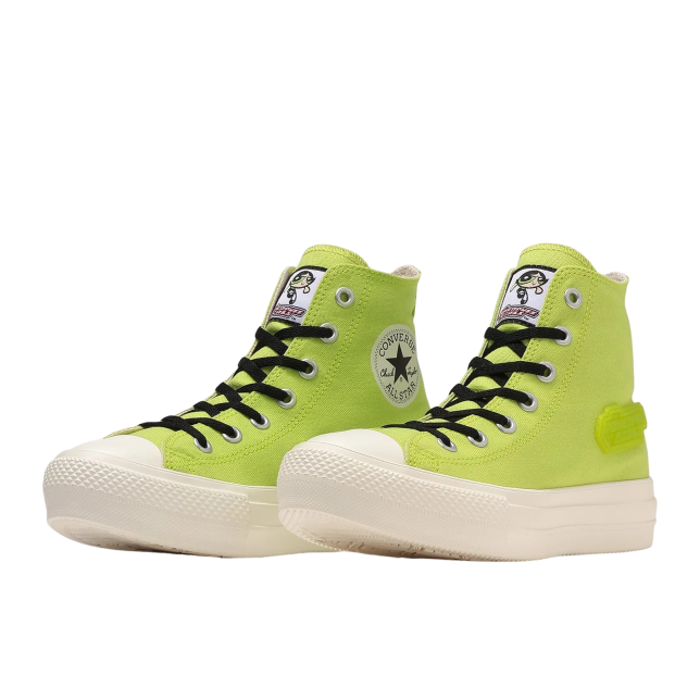 Powerpuff Girls x Converse All Star Light PTLS High Green