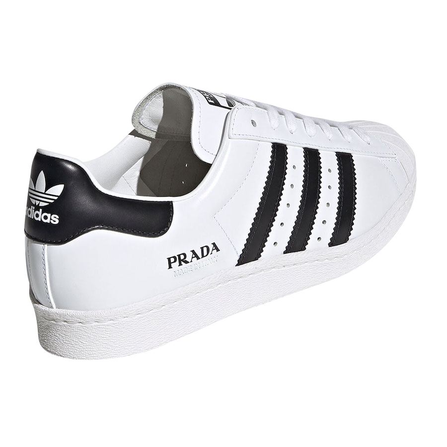 Prada x adidas Superstar Core White Core Black FW6680