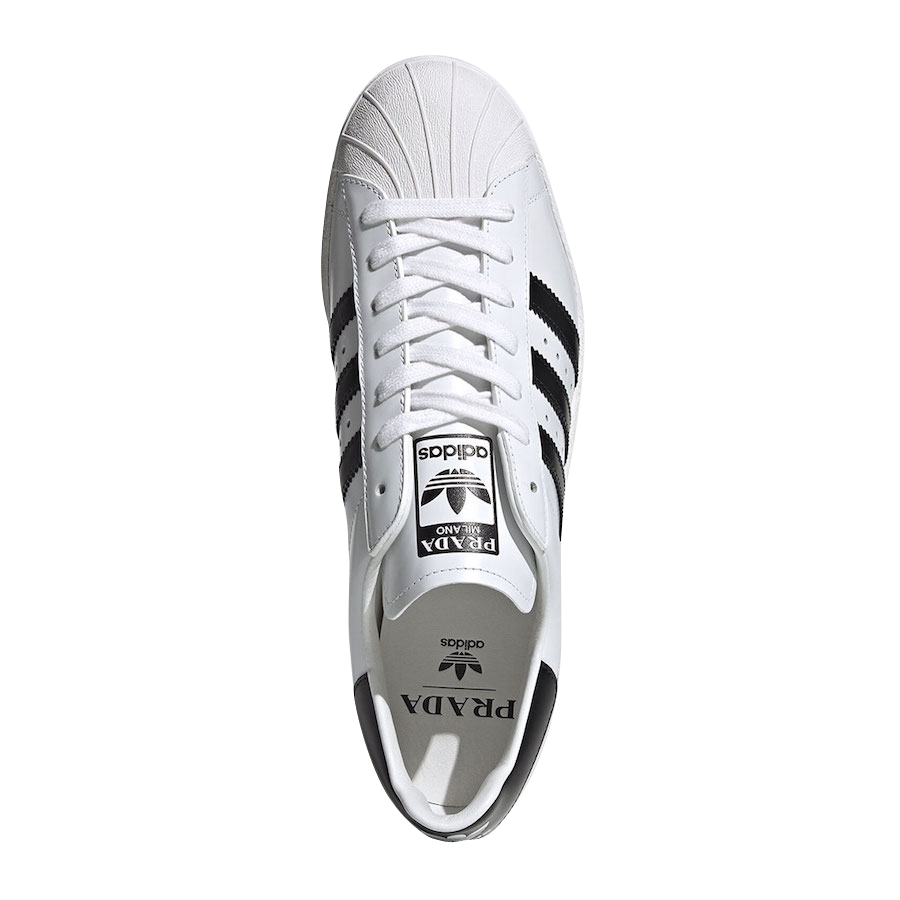 Prada x adidas Superstar Core White Core Black FW6680