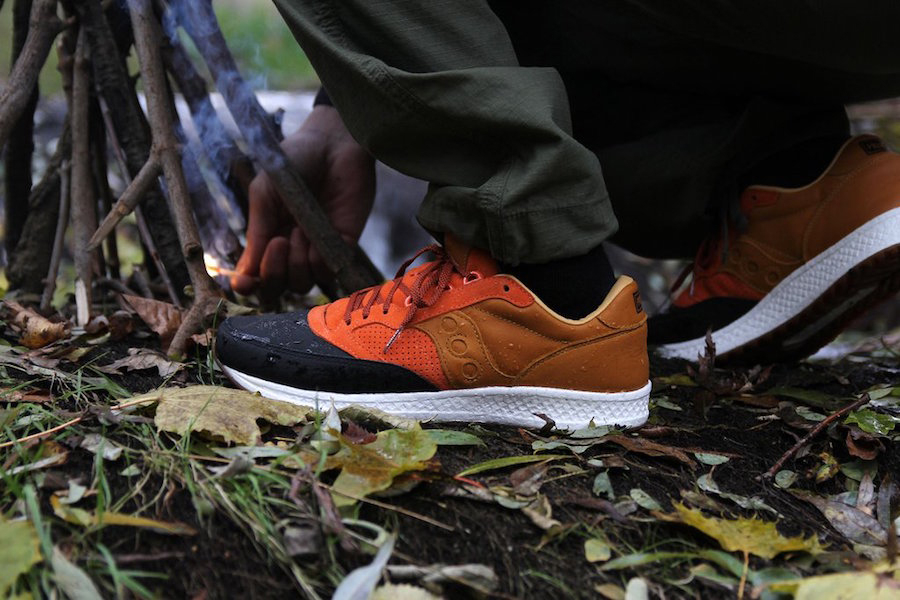 Premier x Saucony Freedom Runner Stormlight