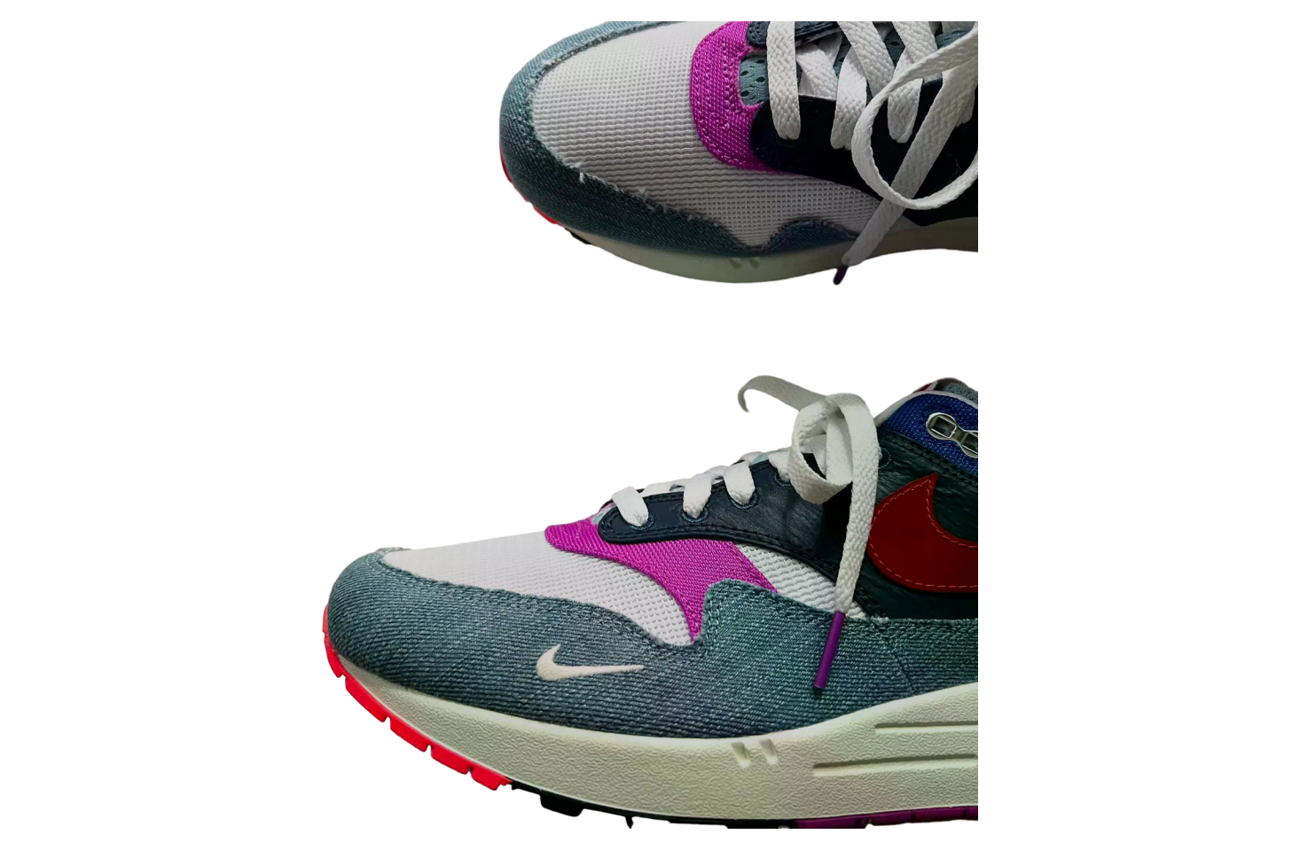 Premium Goods x Nike Air Max 1 White / Sport Red