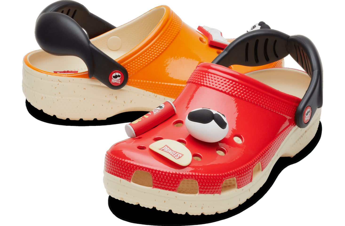 Pringles X Crocs Classic Clog Red / Orange