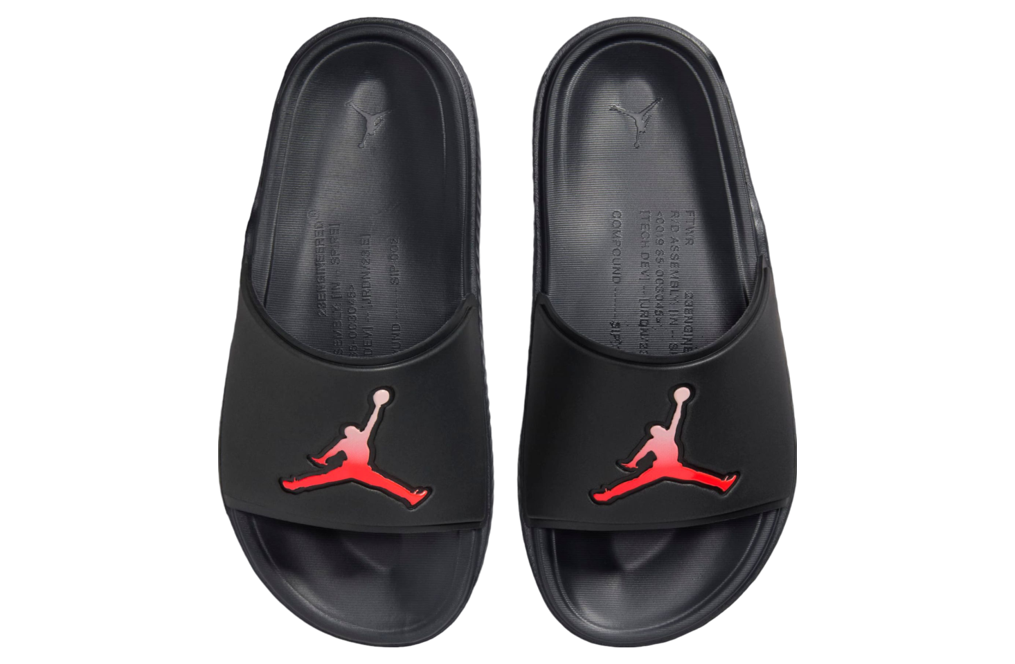 PSG x Jordan Jumpman Slide Off Noir / Infrared 23