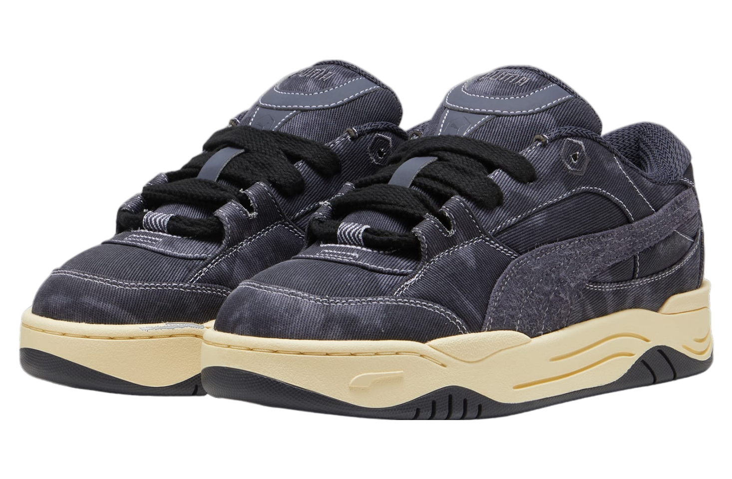 Puma-180 Acid Wash Galactic Gray / Midnight Plum